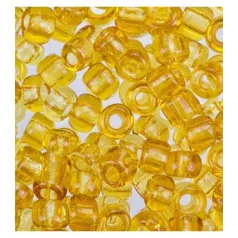   Kásagyöngy 20 gr / 2 mm, Seed Beads Transparent / Orange - narancssárga (1 csomag)