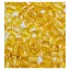 Kásagyöngy 20 gr / 2 mm, Seed Beads Transparent / Orange - narancssárga (1 csomag)