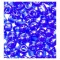 Kásagyöngy 20 gr / 2 mm, Seed Beads Transparent / Blue - Kék (1 csomag)