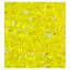 Kásagyöngy 20 gr / 2 mm, Seed Beads Transparent / yellow - sárga (1 csomag)
