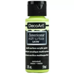   Akrilfesték - selyemfényű 59ml - Melonball - DecoArt Americana® Multi-Surface Satin (1 db)