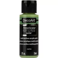   Akrilfesték - selyemfényű 59ml - Cactus - DecoArt Americana® Multi-Surface Satin (1 db)