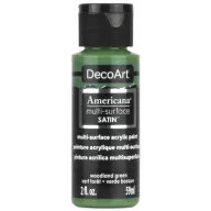   Akrilfesték - selyemfényű 59ml - Woodland Green - DecoArt Americana® Multi-Surface Satin (1 db)