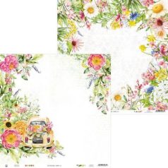   Scrapbook papír 12x12, Piatek13 Paper / The Four Seasons - Summer - 4 (1 lap)