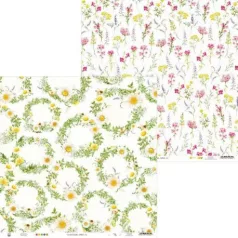   Scrapbook papír 12x12, Piatek13 Paper / The Four Seasons - Summer - 3 (1 lap)