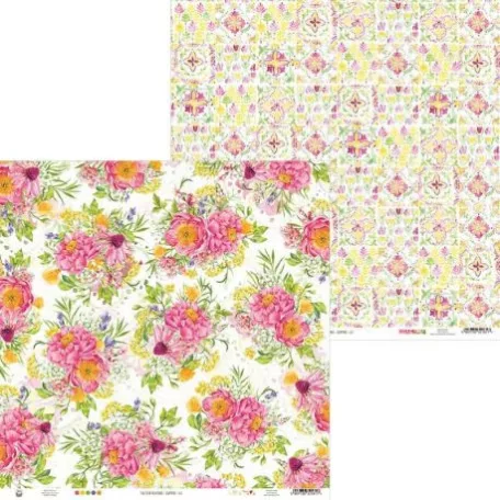 Scrapbook papír 12x12, Piatek13 Paper / The Four Seasons - Summer - 2 (1 lap)