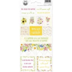   Matrica 10.5x23 cm, Piatek13 Sticker sheet  / The Four Seasons - Summer - 2 (1 ív)