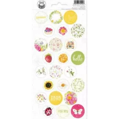   Matrica 10.5x23 cm, Piatek13 Sticker sheet  / The Four Seasons - Summer - 3 (1 ív)