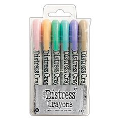   Zsírkréta , Tim Holtz distress crayons / set no.5 -  (1 csomag)