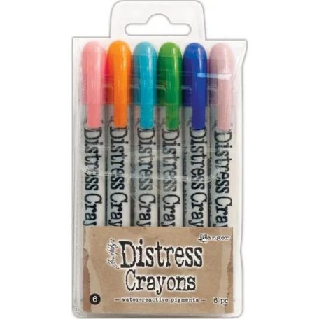 Zsírkréta , Tim Holtz distress crayons / set no.6 -  (1 csomag)