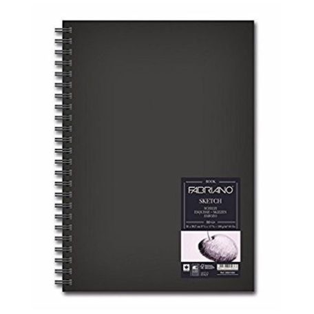 Fabriano Rajz- és vázlattömb 110 g, Fabriano Sketch Book / A5 -  (80 lap)
