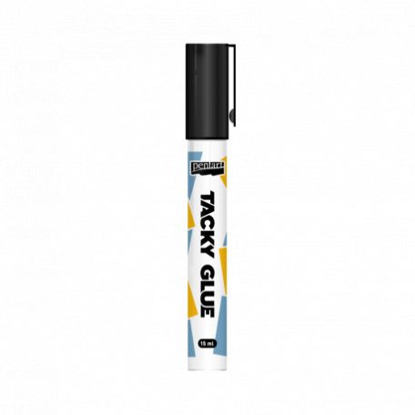 Öntapadóra száradó ragasztó toll 15 ml, Tacky glue pen /  (1 db)
