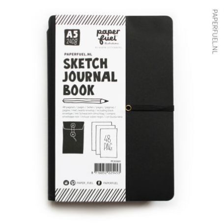 Art Journal A5 / Sketch journal book - (1 db)