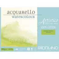   Akvarellpapír tömb 20 lap / 300 g, Fabriano Artistico / 23*30,5 cm - 100% pamut (20 lap)