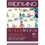   Mixed Media rajztömb 40 lap / 250 g, Fabriano Mixed Media / A3 -  (40 lap)