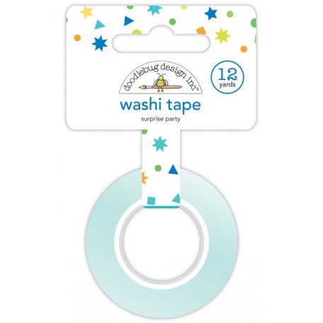 Dekorációs ragasztószalag , Doodlebug Design / Surprise Party Washi Tape  -  (1 db)