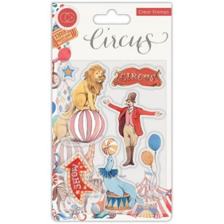 Szilikonbélyegző , Craft Consortium Circus / The Circus - Clear Stamps (1 db)