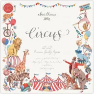   Papírkészlet 12", Craft Consortium Circus / Paper Pad  -  (1 csomag)