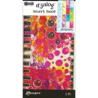   Art Journal , Dylusions dyalog insert books /  - 24 pages 11x21cm backgrounds (1 db)