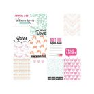 12 db Átlátszó fólia készlet 3"x4", Sprinkled with love / Webster's Pages Overlays (1 csomag)