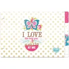 Chipboard Album , Sweet Routine / Webster's Pages Chipboard Book (1 csomag)