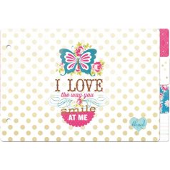   Chipboard Album , Sweet Routine / Webster's Pages Chipboard Book (1 csomag)