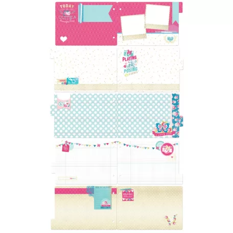 Chipboard Album , Sweet Routine / Webster's Pages Chipboard Book (1 csomag)