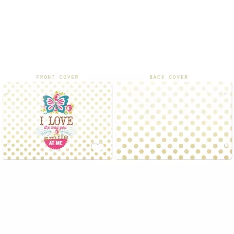 Chipboard Album , Sweet Routine / Webster's Pages Chipboard Book (1 csomag)