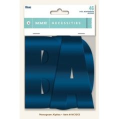   Betűkészlet , Blues / My Mind's Eye Monogram Alphas (1 csomag)