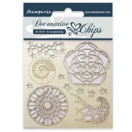 Stamperia Chipboard - Arctic - Decorative Chip (1 csomag)