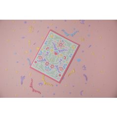   Vágósablon 664478, Folk Mask  / Sizzix Thinlits Die -  (1 csomag)