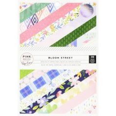   Papírkészlet 6x8, Pink Paislee Paper Pad / Paige Evans Bloom Street -  (36 lap)