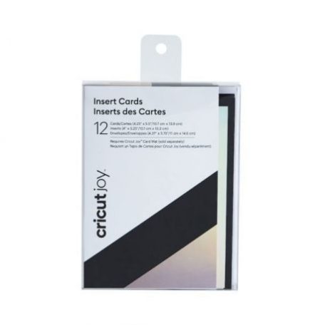 Üdvözlőlap készlet , Cricut Joy / Insert Cards Black  -  (1 csomag)