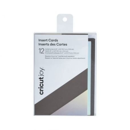 Üdvözlőlap készlet , Cricut Joy / Insert Cards Grey Holographic  -  (1 csomag)
