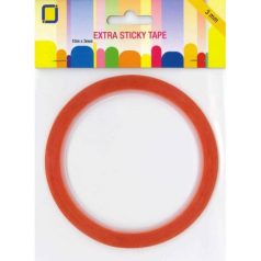   Erős kétoldalas ragasztószalag 3 mm,  / JEJE Produkt Extra Sticky Tape (1 db)
