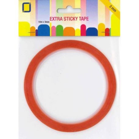 Erős kétoldalas ragasztószalag 3 mm,  / JEJE Produkt Extra Sticky Tape (1 db)