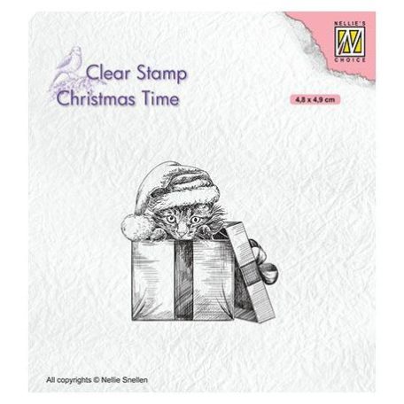 Szilikonbélyegző , Nellie's Clear stamps / Christmas surprise- -  (1 csomag)
