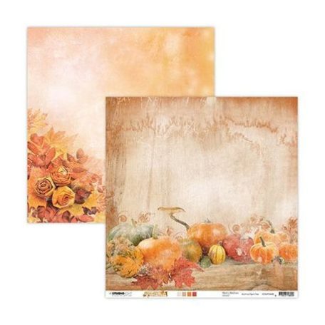 Scrapbook papír 12x12, Studio Light Scrap / Wonderful Autumn, nr.88 -  (1 lap)