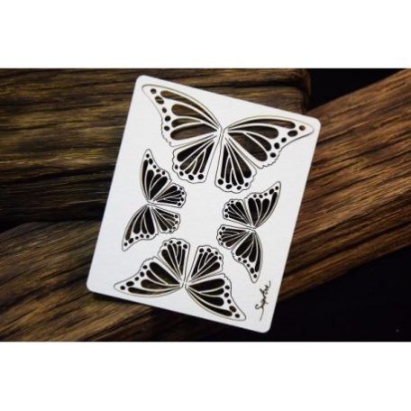 Díszítőelem , SnipArt Chipboard / Mandalas Dreams – Butterfly wings 2 (1 csomag)