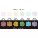 Kuretake Gansai Tambi Set Metallic & Pearl / Opal Colors - akvarell festék készlet (6 szín)