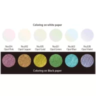   Kuretake Gansai Tambi Set Metallic & Pearl / Opal Colors - akvarell festék készlet (6 szín)