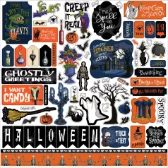   Carta Bella Matrica 12" (30 cm) - Hocus Pocus - Element Sticker (1 ív)