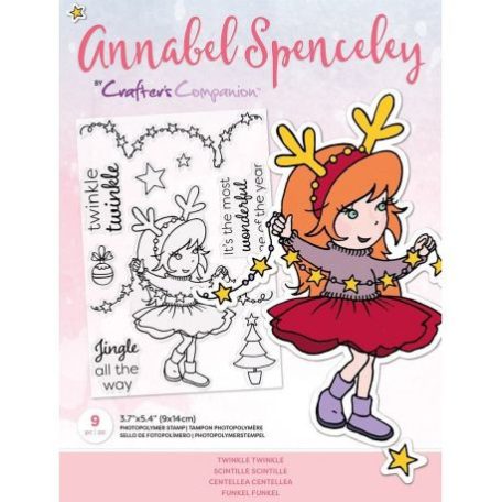 Szilikonbélyegző , CC Stamps / Annabel Spenceley Twinkle Twinkle -  (1 csomag)