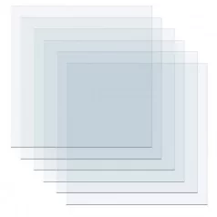   Műanyag lap öntőformához , WRMK 3D Mold press / Clear plastic sheets -  (40 db)