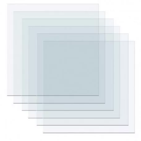 Műanyag lap öntőformához , WRMK 3D Mold press / Clear plastic sheets -  (40 db)