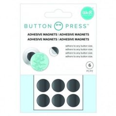   Öntapadós mágnes , WRMK Button Press / Adhesive magnets -  (1 csomag)