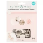 We R Makers Button Press Kitűzőalap 25 mm Refill small (30 db)