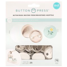   Kitűzőalap 37 mm, WRMK Button Press / Refill medium -  (25 db)