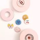 Présbetét , WRMK Button Press / Insert small 25mm -  (1 csomag)