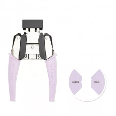 Saroklyukasztó, Corner chomper Scallop & cloud/ WRMK Crop-A-Dile (1 db)